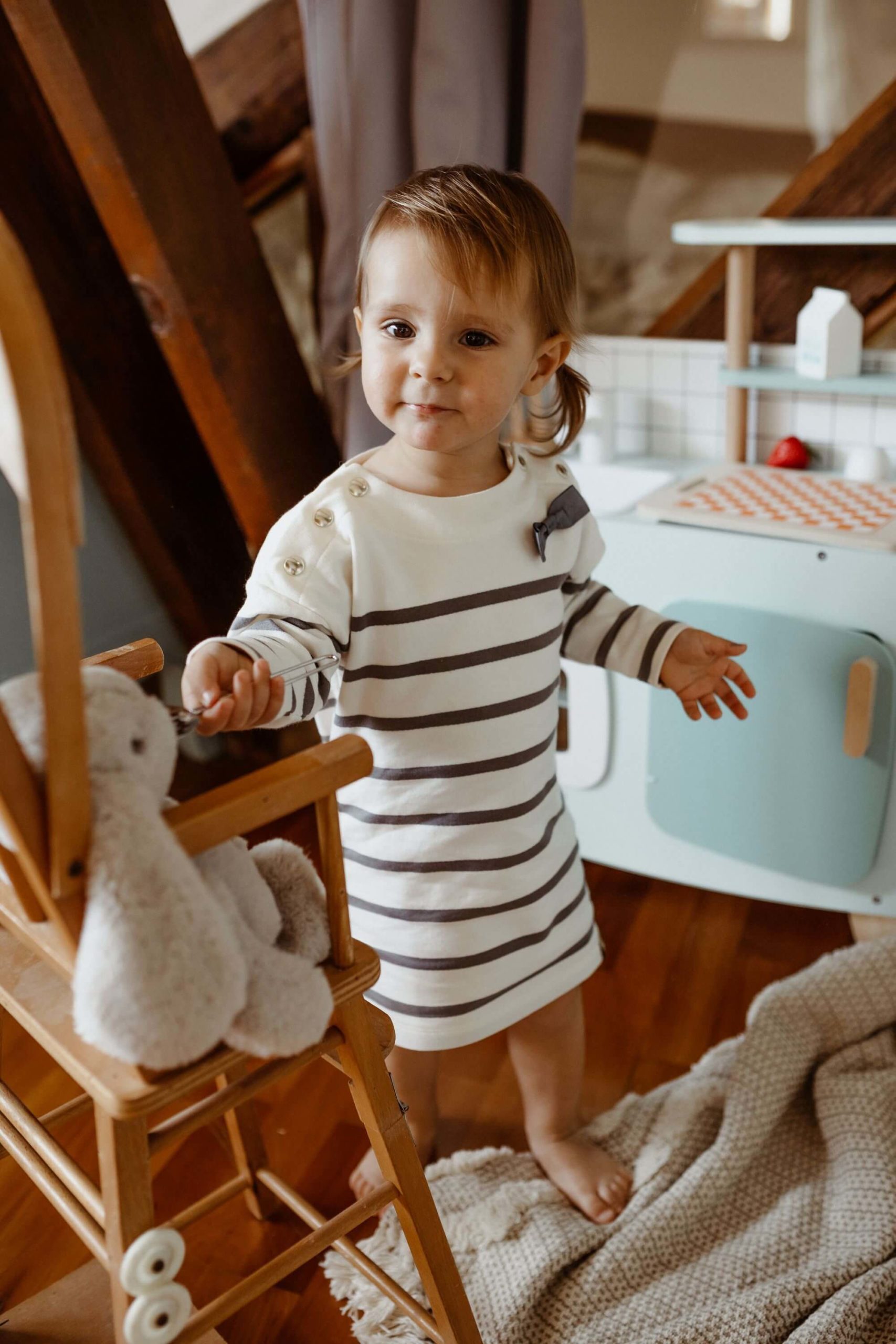 Robe mariniere top fille